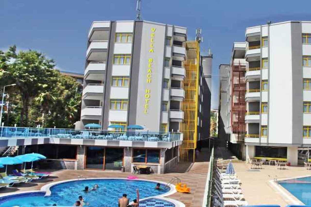 Vella Beach Hotel Tosmur Bagian luar foto