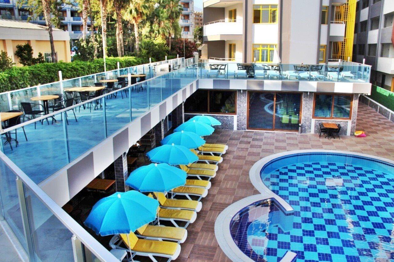 Vella Beach Hotel Tosmur Bagian luar foto