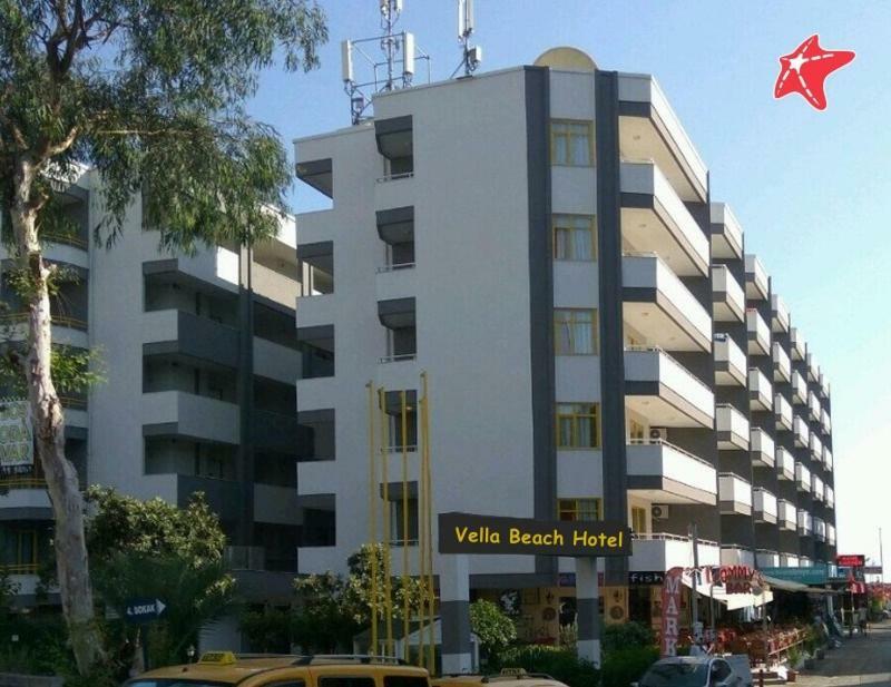 Vella Beach Hotel Tosmur Bagian luar foto