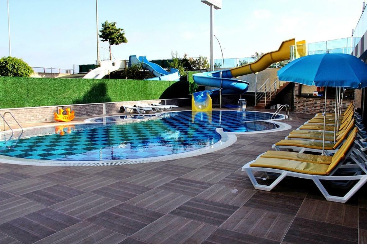 Vella Beach Hotel Tosmur Bagian luar foto