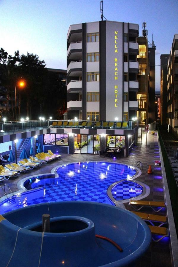 Vella Beach Hotel Tosmur Bagian luar foto