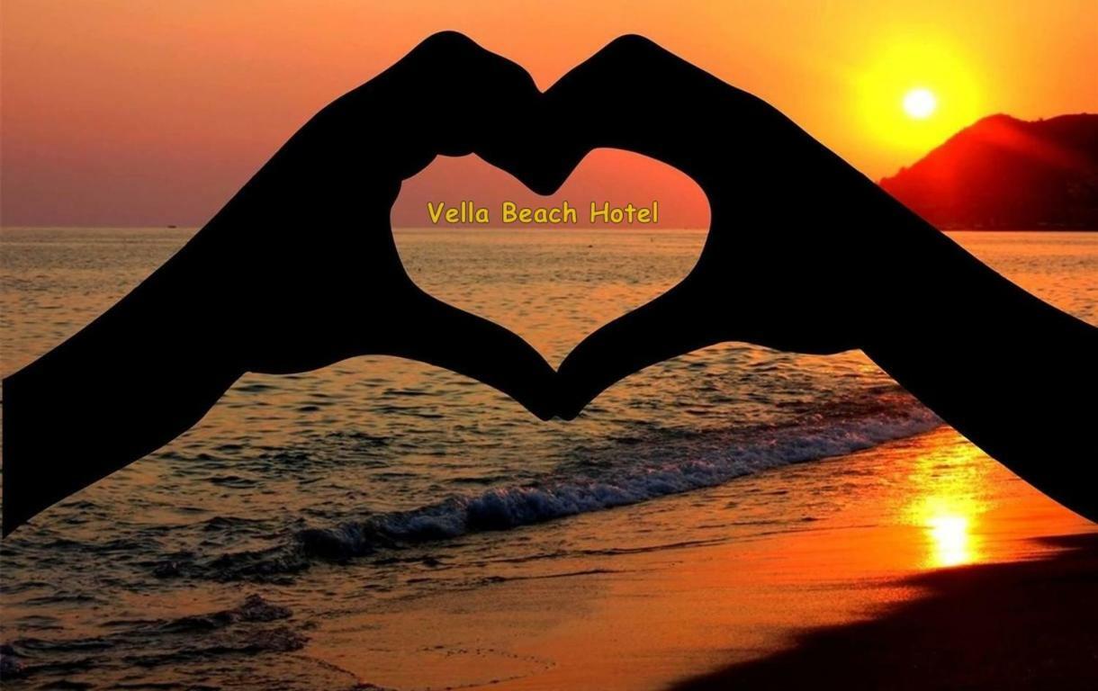 Vella Beach Hotel Tosmur Bagian luar foto