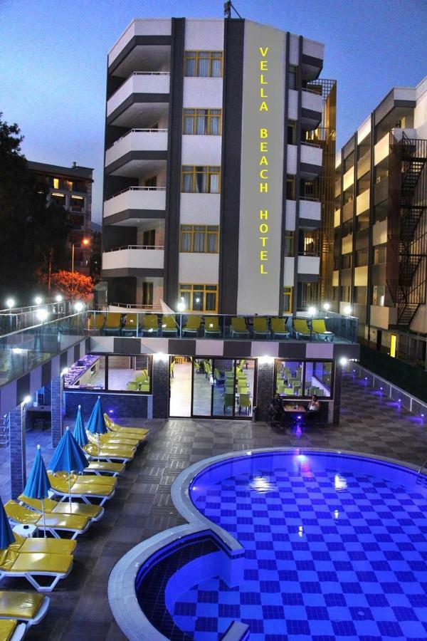 Vella Beach Hotel Tosmur Bagian luar foto